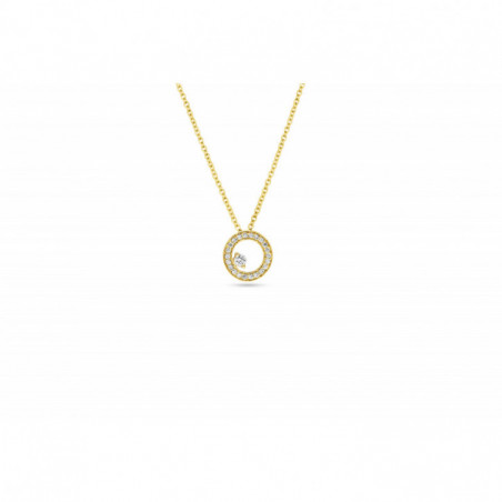 Collier OR Jaune 750 ml Diamants
