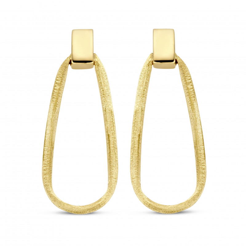 Boucles d'oreilles OR Jaune 750 ml Boucles d'oreilles OR Jaune 750 ml