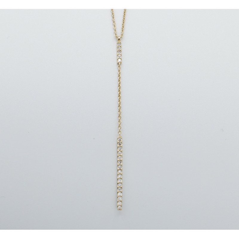 Collier OR Jaune 750 ml Diamants Collier OR Jaune 750 ml Diamants