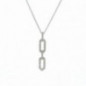 Collier OR Blanc 750 ml Diamants Collier OR Blanc 750 ml Diamants