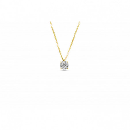 Collier OR jaune 750 ml Diamants