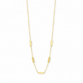 Collier OR Jaune 750 ml avec plaques rectangulaires mates