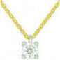 Collier OR Jaune et Blanc 750 ml Diamant Collier OR Jaune et Blanc 750 ml Diamant
