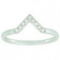 Bague OR Blanc 750 ml Diamants