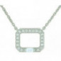 Collier OR Blanc 750 ml Diamants