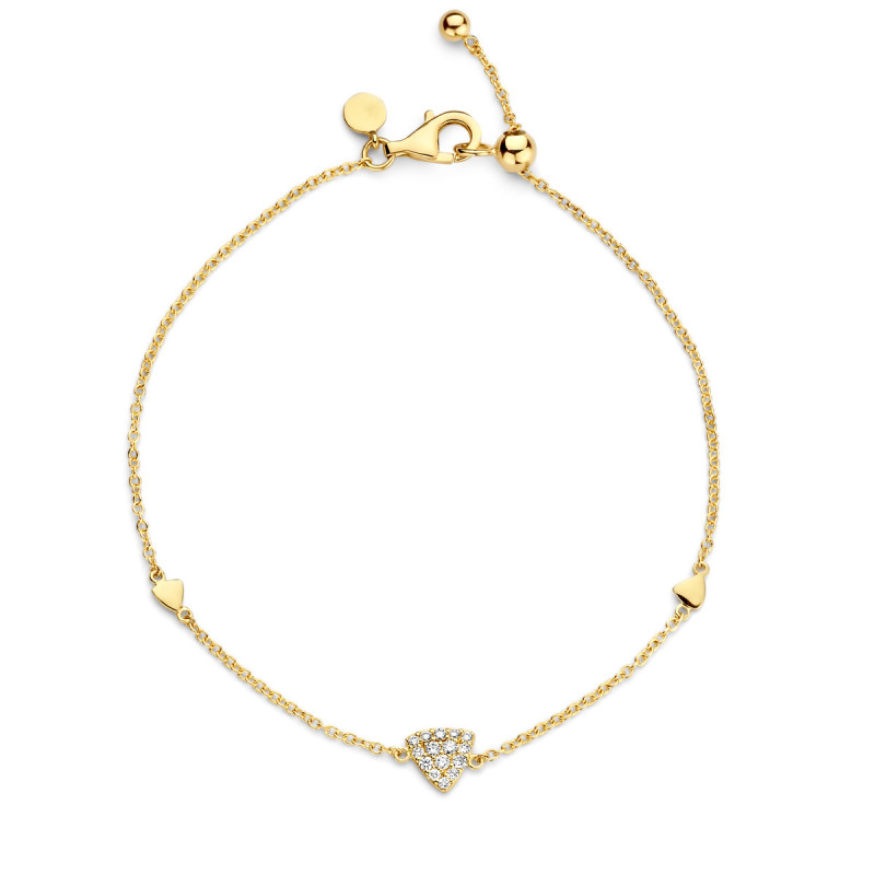 Bracelet OR Jaune 750 ml Diamants