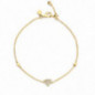Bracelet OR Jaune 750 ml Diamants