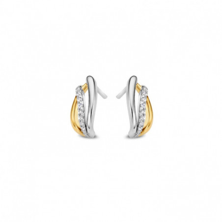 Boucles d'oreilles NAIOMY Argent 925 ml Zirconium