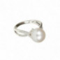 Bague OR Jaune 750 ml Perles de culture Akoya Bague OR Jaune 750 ml Perles de culture Akoya