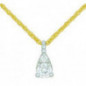Collier OR Jaune et Blanc 750 ml Diamant Collier OR Jaune et Blanc 750 ml Diamant