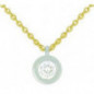 Collier OR Jaune et Blanc 750 ml Diamant Collier OR Jaune et Blanc 750 ml Diamant