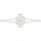 Bracelet OR Blanc 750 ml Diamants