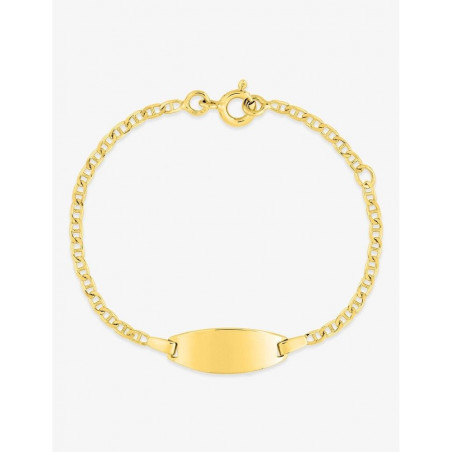 Bracelet Identité bébé OR Jaune 750 ml