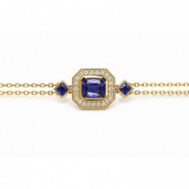 Collection NEW WAVE OR Jaune 750 ml Diamants & Saphirs