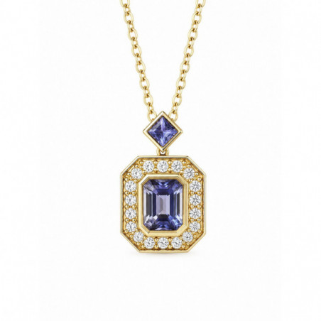 Collection NEW WAVE OR Jaune 750 ml Diamants & Saphirs