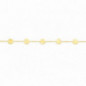 Bracelet OR Jaune 750 ml