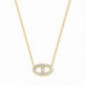 Collier OR Jaune 750 ml Diamants