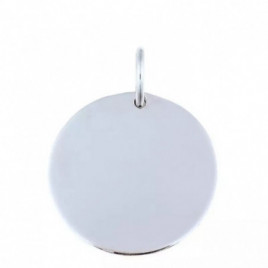 Pendentif OR Blanc 750 ml Jeton