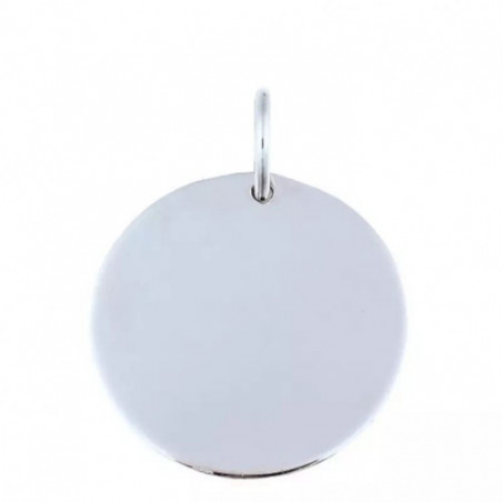 Pendentif OR Blanc 750 ml Jeton
