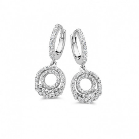 Boucles d'oreilles NAIOMY Argent 925 ml Zircinium