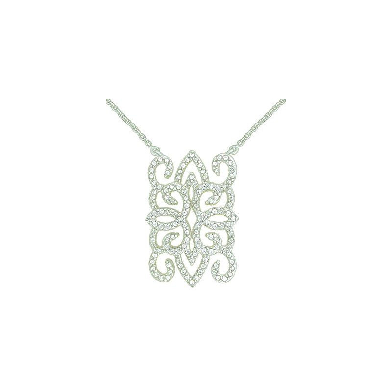 Collier OR Blanc 750 ml Diamants Collier OR Blanc 750 ml Diamants