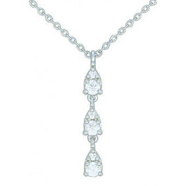 Collier OR Blanc 750 ml Diamants