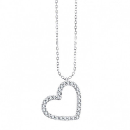 Collier OR Blanc 750 ml Diamants