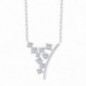Collier OR Blanc 750 ml Diamants