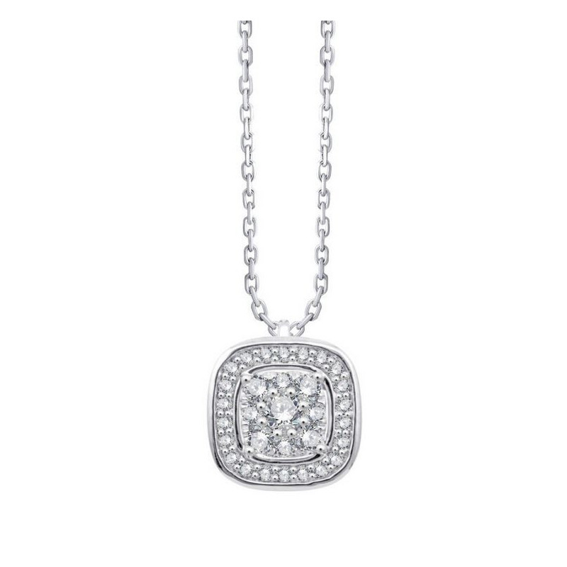 Collier OR Blanc 750 ml Diamants