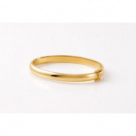 Bracelet Jonc ouvrant OR Jaune 750 ml