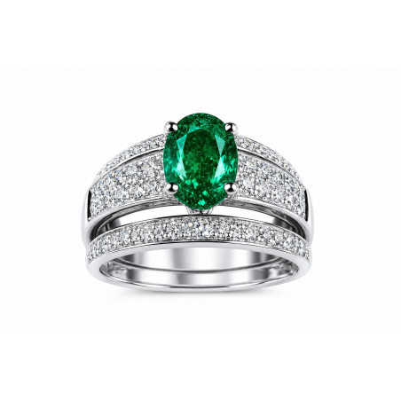 OR Blanc 750 ml Diamants & Emeraude