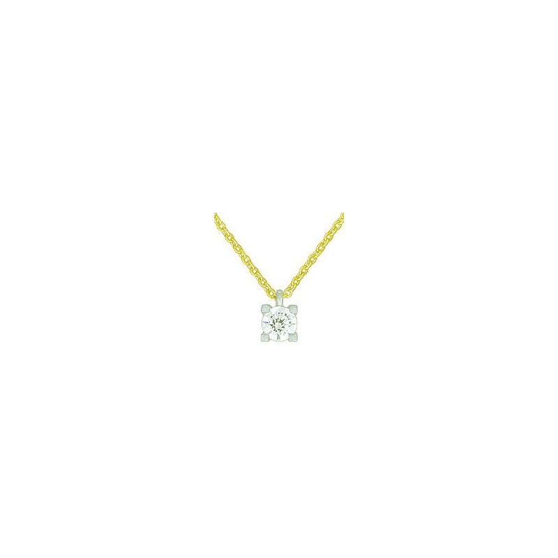 Collier OR Jaune et Blanc 750 ml Diamant