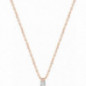 Collier OR Rose 750 ml Diamant