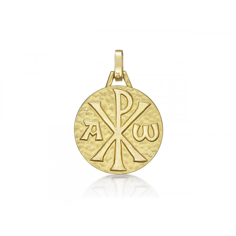 Médaille Monogramme du Christ OR Jaune 750 ml Médaille Monogramme du Christ OR Jaune 750 ml