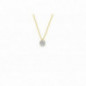 Collier OR jaune 750 ml Diamants