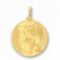 Médaille OR Jaune 750 ml Enfant