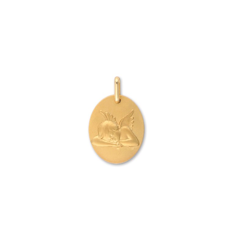 Médaille OR Jaune 750 ml Ange