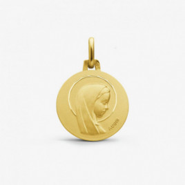 Médaille Vierge Auréolée OR Jaune 750 ml