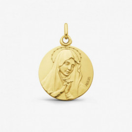 Médaille Vierge Pleine de Grâce OR Jaune 750 ml