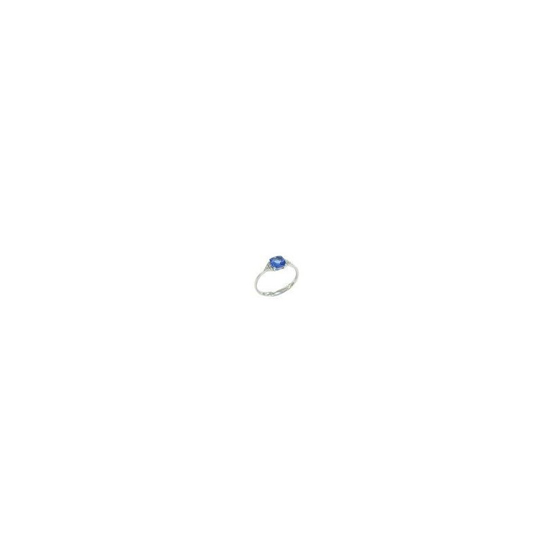 Bague OR Blanc 750 ml Diamants & Tanzanite Bague OR Blanc 750 ml Diamants & Tanzanite