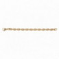 Bracelet OR Jaune 750 ml maille MARINE