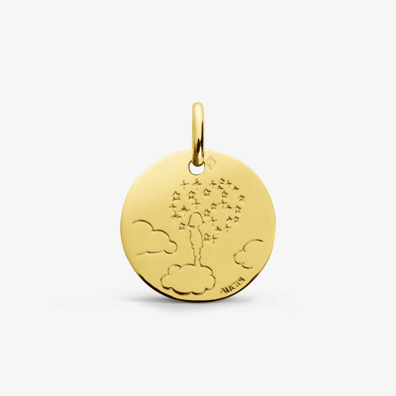 Médaille Enfant tête dans les nuages OR Jaune 750 ml Médaille Enfant tête dans les nuages OR Jaune 750 ml