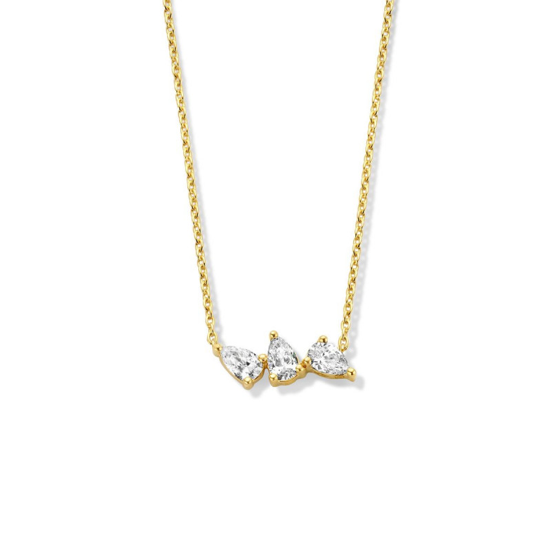 Collier OR Jaune 750 ml Diamants