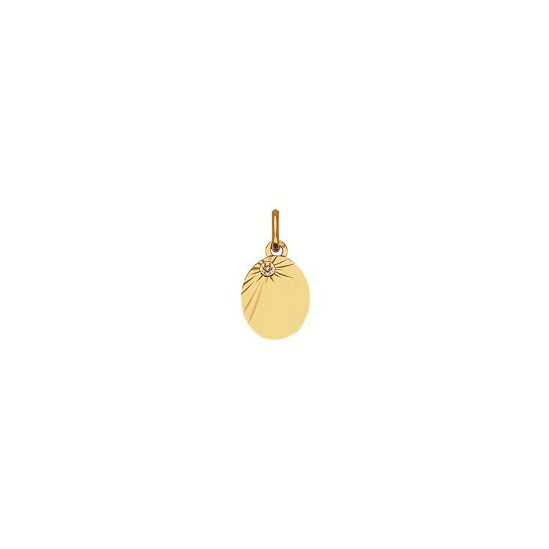 Pendentif OR Jaune 750 ml