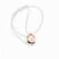 Bracelet OR Rose 750 ml Diamant & Nacre