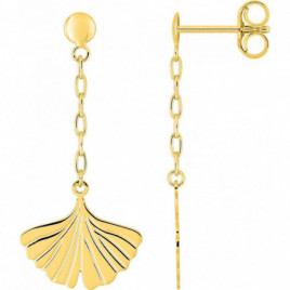 Boucles d'oreilles OR Jaune 750 ml
