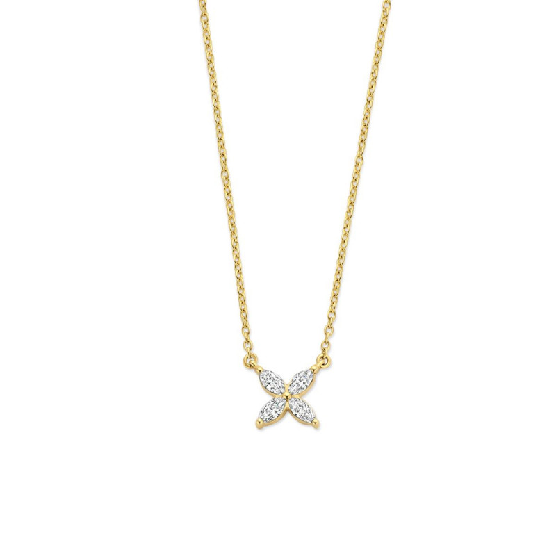 Collier OR Jaune 750 ml Diamants