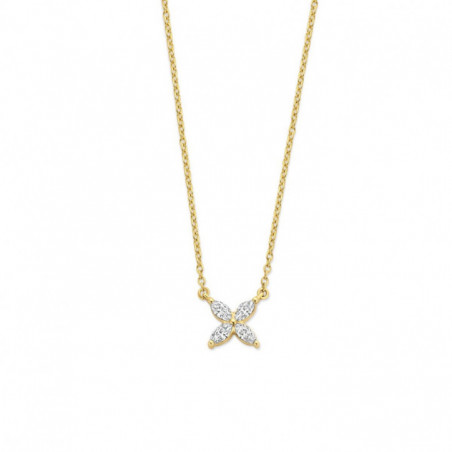 Collier OR Jaune 750 ml Diamants