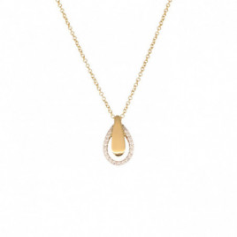 Collier OR Jaune 750 ml Diamants