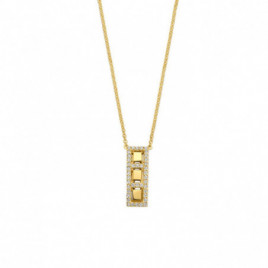 Collier OR Jaune 750 ml Diamants